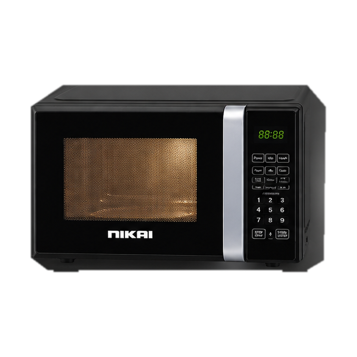 01-nikai-nmo2010db-microwave ميكروويف Nikai NMO2010DB سعة 20 لتر – 700 وات - الصورة 1