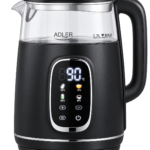 غلاية Adler AD1305 ذكية بتحكم حرارة سعة 1.7 لتر - أسود