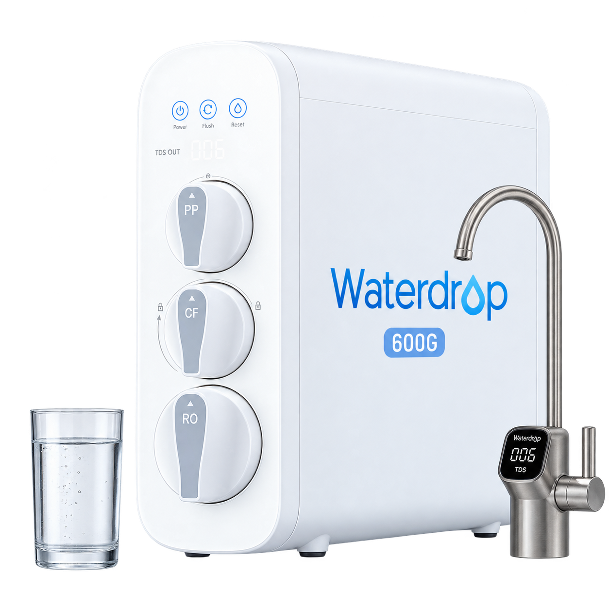 04-waterdrop-g3p600-ro-system فلتر مياه Waterdrop G3P600 RO سعة 600 GPD - الصورة 1