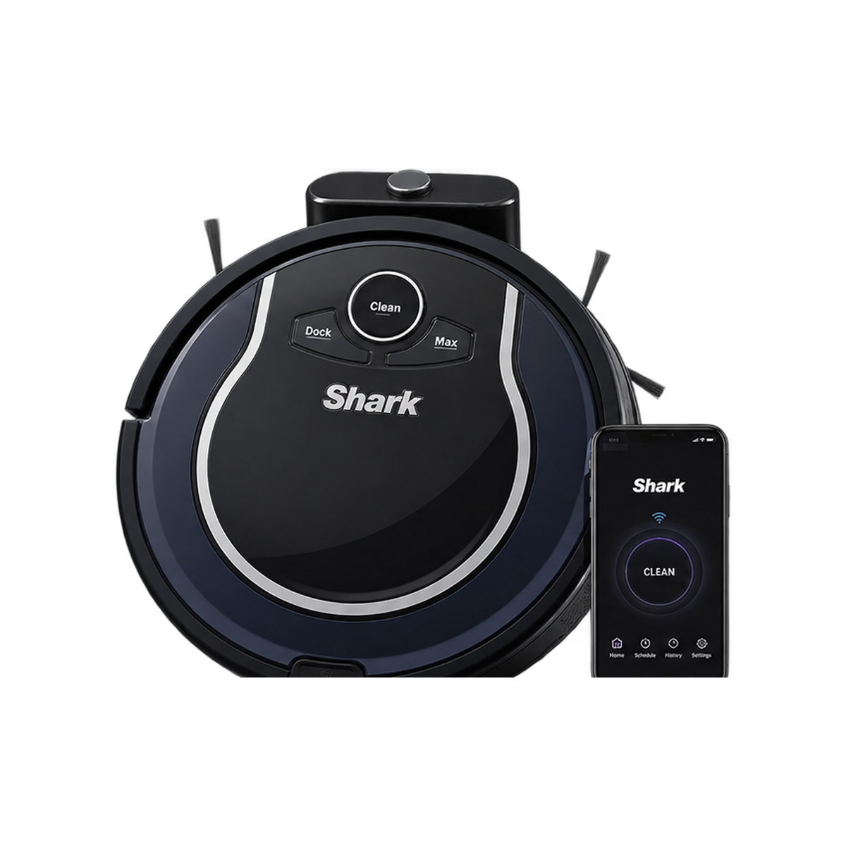 10-shark-ion-rv750-main مكنسة روبوت Shark ION Robot R75 RV750 - الصورة 1