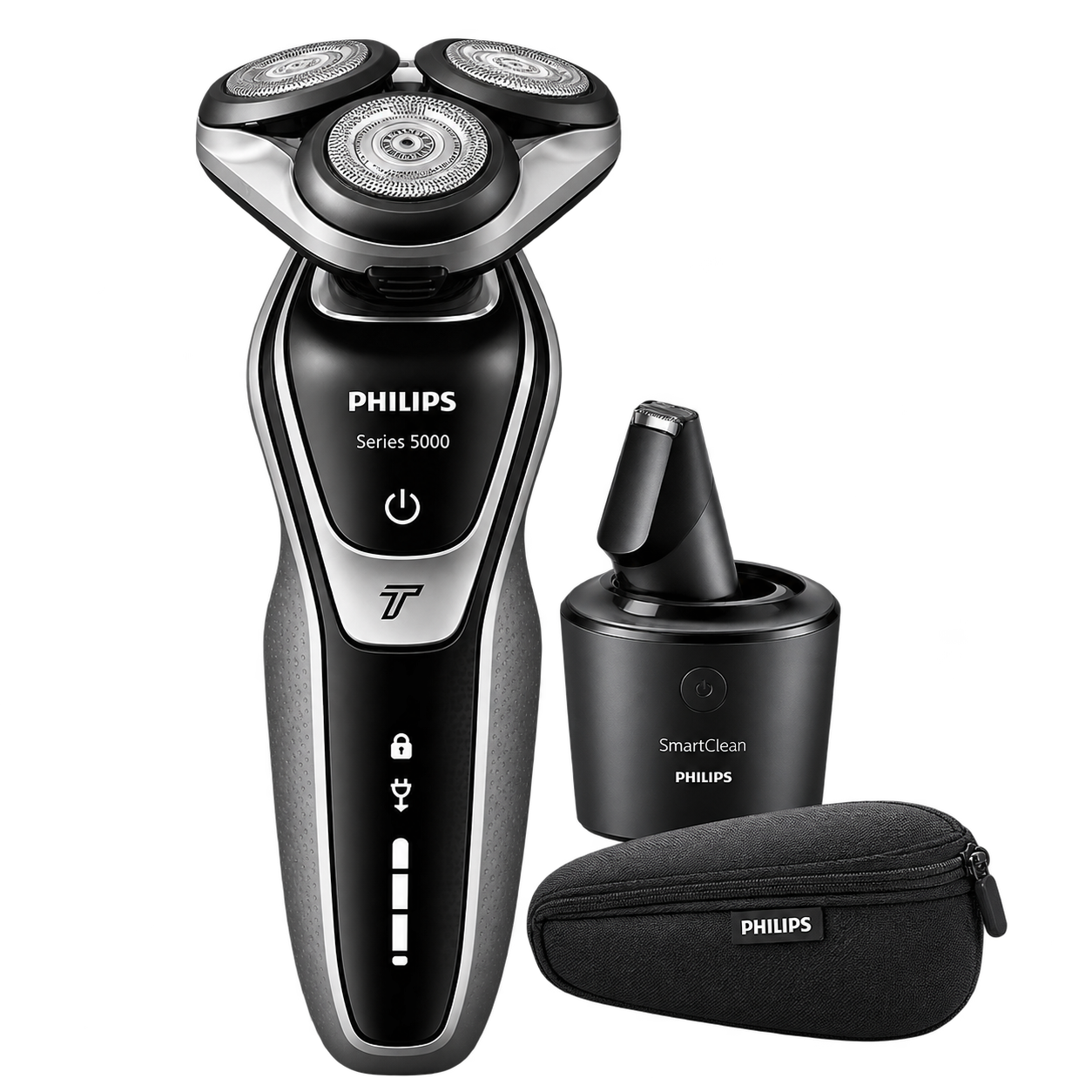 philips_series_5000_shaver_kit ماكينة حلاقة فيليبس Series 5000 S5370/25 للاستخدام الرطب والجاف - الصورة 1